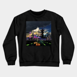 Asteroid City Racer Sci Fi Crewneck Sweatshirt